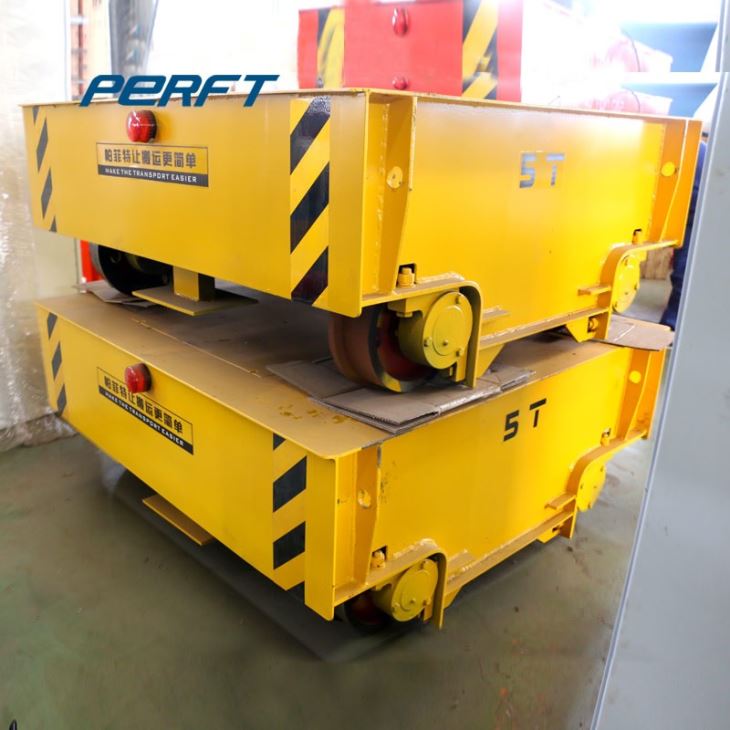 Electric Rail Transfer Wagon Flat Car